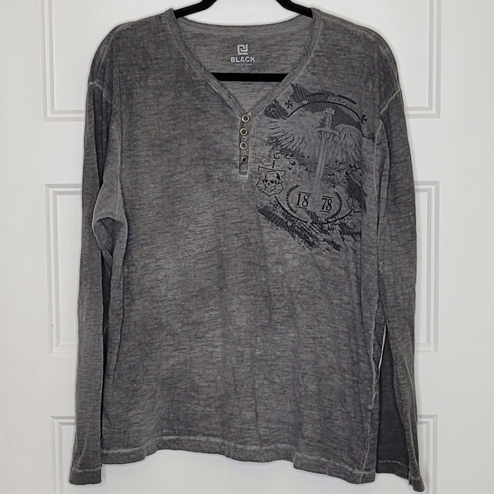 Carbon Black Long Sleeve L Shirt
